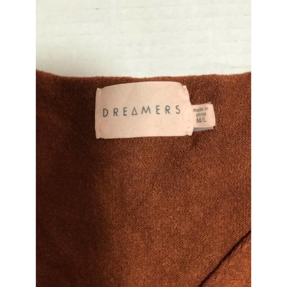 Dreamers Women's M / L Rust Sweater - Picture 4 of 9